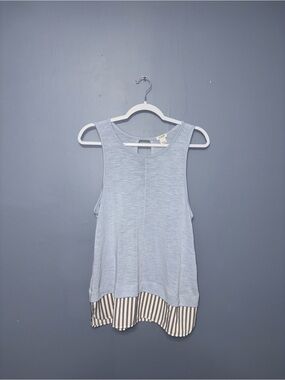 J. Crew | Blue Striped TankTop | Size Large